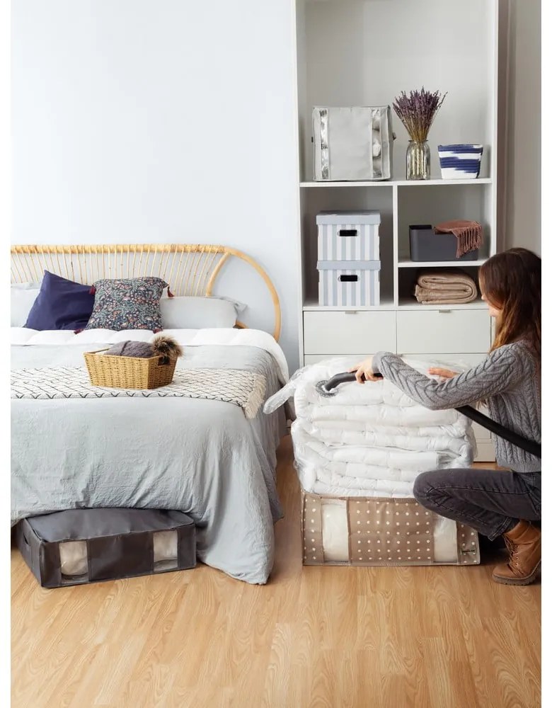 Scatole di cartone con coperchio in set da 2 pezzi Stripes - Compactor