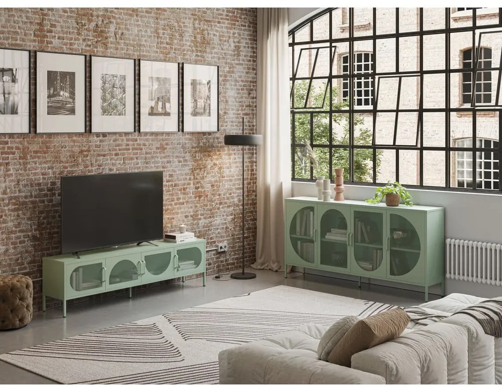 Mobile TV color menta 180x50 cm Tayra - Marckeric