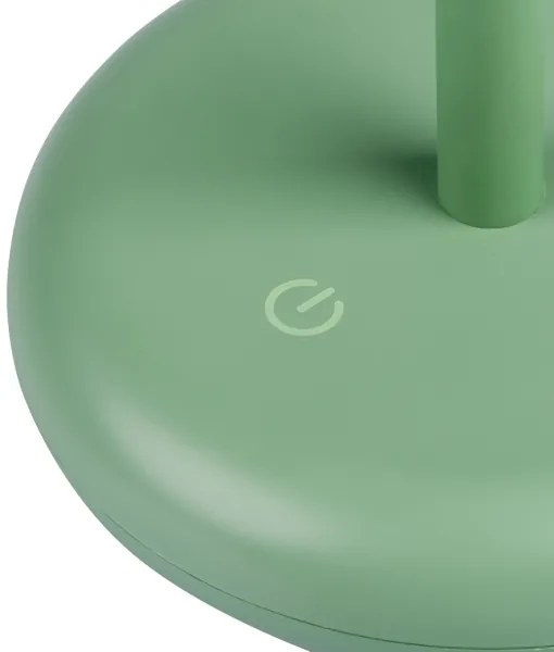 Kanlux 37313- Lampada ricaricabile dimmerabile FLUXY LED/1,7W/1800 mAh IP44 verde