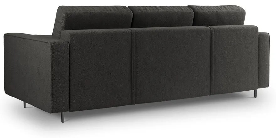 Divano letto grigio scuro Santo - Milo Casa