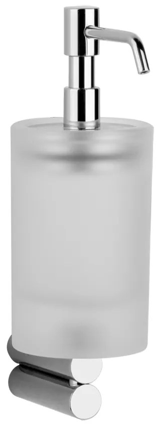 Dispenser portasapone in Vetro Satinato Cromo Trasparenze 37313 Gessi