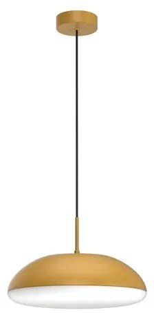 Lampadario Moderno Kazz oro paralume oro 4x E27 Ø38cm MANTRA