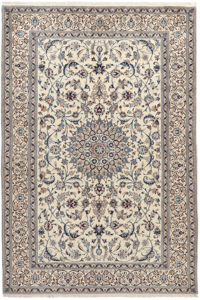 Nain Tappeto persiano 300 x 200 (Iran) Annodato A Mano