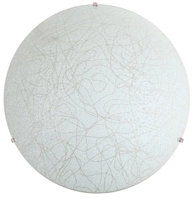 Plafoniera LED neoclassico Xina, bianco Ø 40 cm, luce naturale NOVECENTO