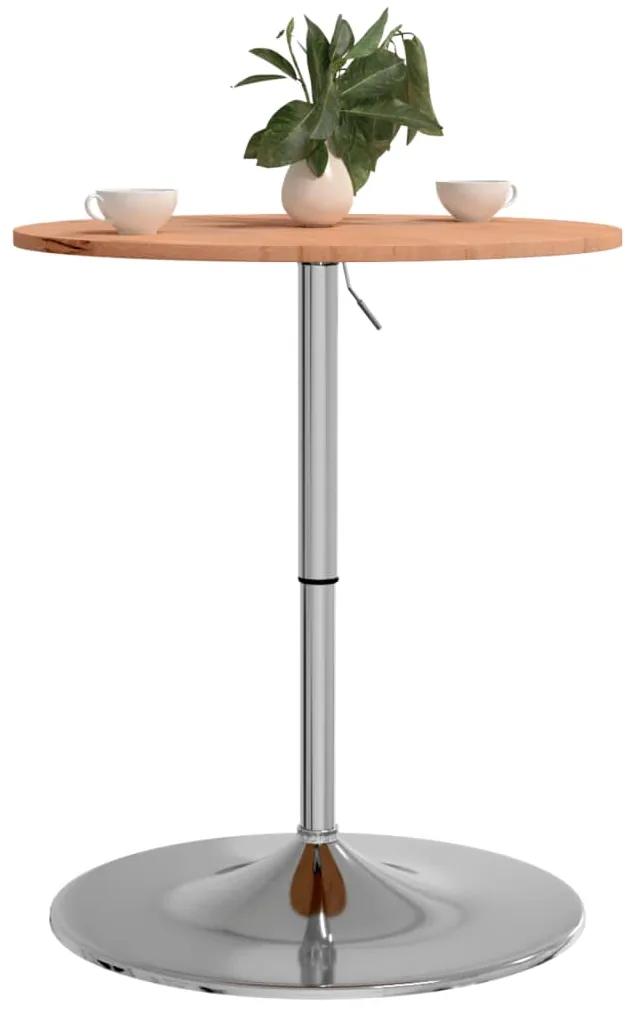 Tavolino da bar Ø60x89,5 cm in legno massello di faggio