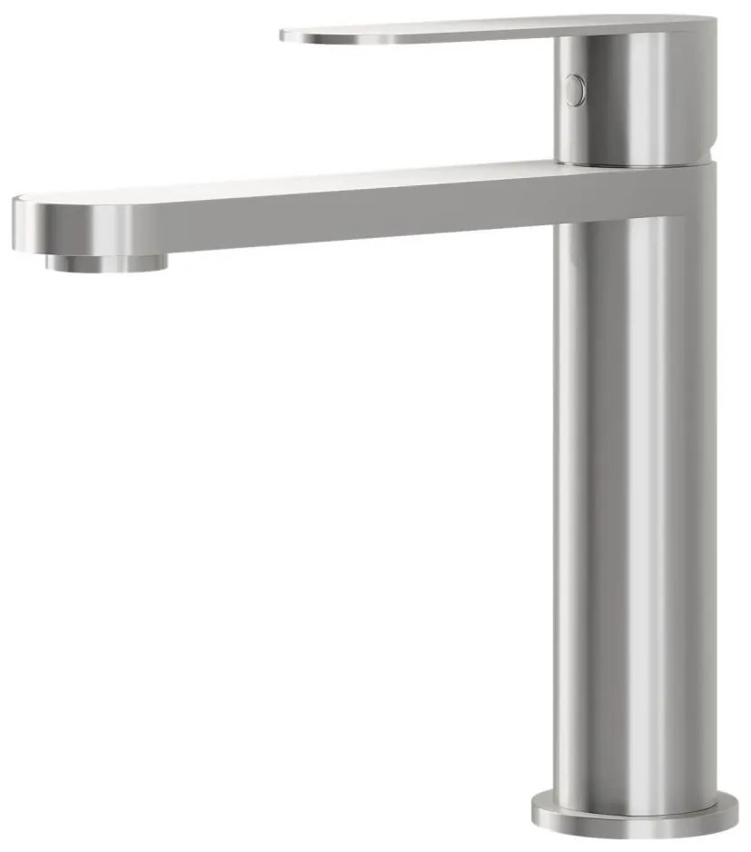 BATH DELUXE 28-017-02-71-02 -Rubinetto del lavandino TARNBY 17,3 cm pettinato acciaio inossidabile