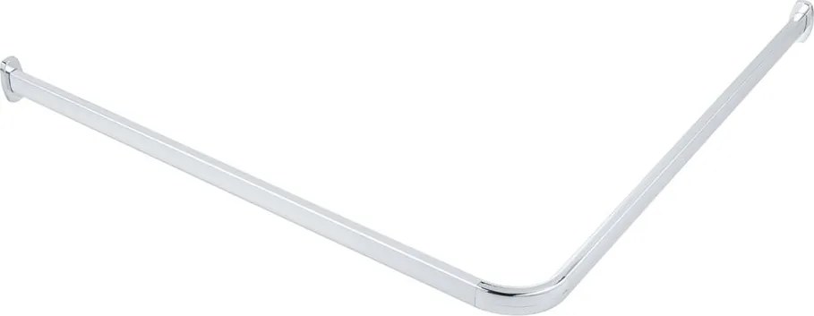 Asta per tende da doccia in argento lucido Era - Wenko