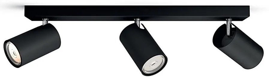 Philips 50593/30/PN - Faretto MYLIVING KOSIPO 3xGU10/5,5W/230V