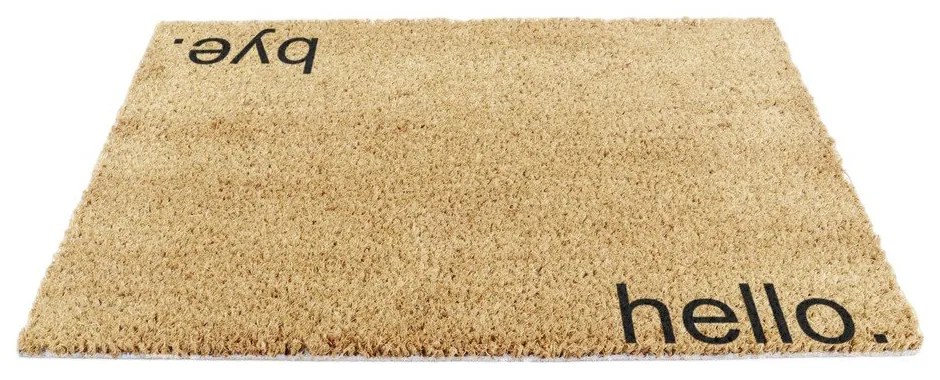 Zerbino in cocco 40x60 cm Hello, Bye - Artsy Doormats