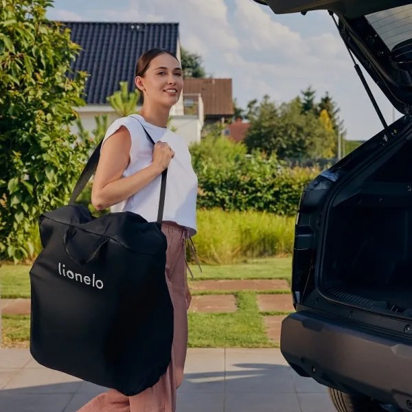 Lionelo - Passeggino sportivo JULIE ONE Nero