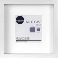 Cornice con passe-partout INSPIRE Milo, bianco 25x25 cm per immagini 14x14 cm