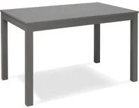 Tavolo Allungabile 130/210x80x76 cm in Legno Top in Melaminico Grigio Scuro