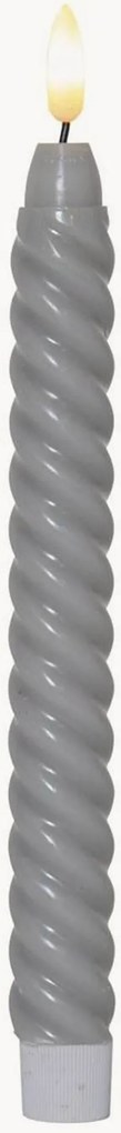 Candela a led a stelo Fiamma Swirl Antique