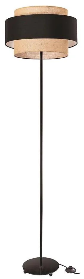 Lampada da terra 1xE27/60W/230V beige