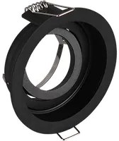 Faretto da Incasso Rotondo Orientabile 5W Nero 9 cm Kenai GD Trio