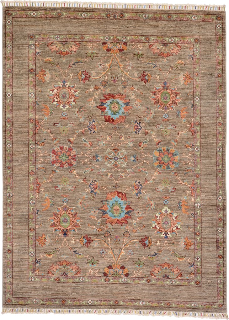 Samarkand Tappeto orientale 160x210 (Pakistan) Annodato A Mano