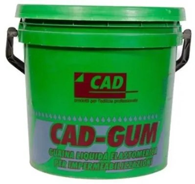 Cad Gum 20 kg verde Guaina liquida per impermeabilizzazioni