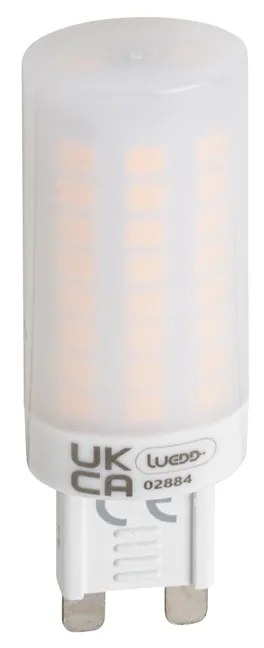 Set di 5 Lampadine LED G9 a 3 Intensità Opal 4,5W 500lm 2700K