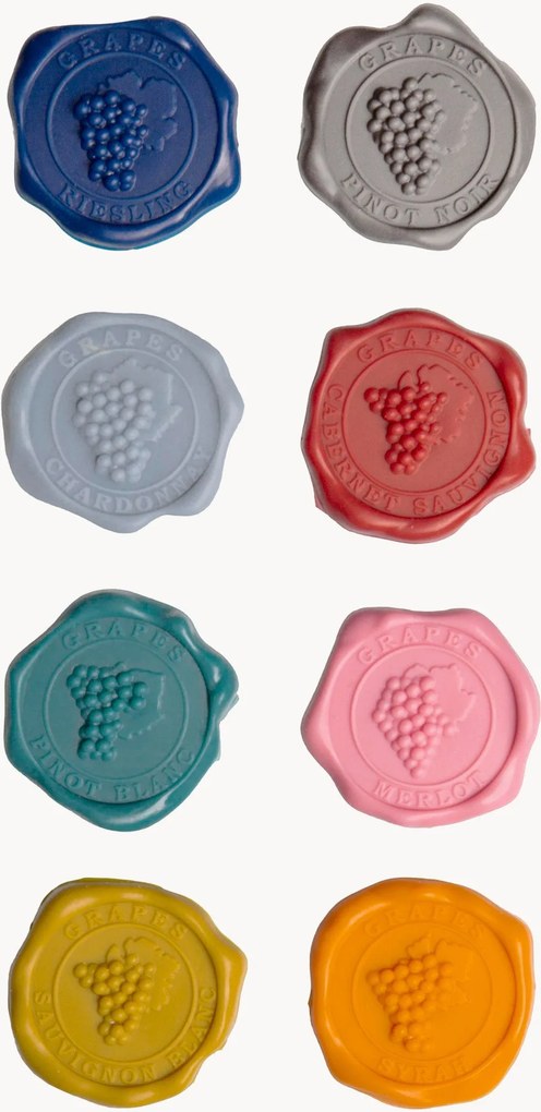 Set di 8 segnabicchieri Classic