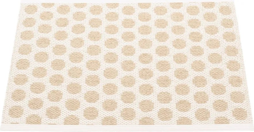 Tappeto da interno/esterno beige/color crema 70x50 cm Noa Beige Vanilla – Pappelina