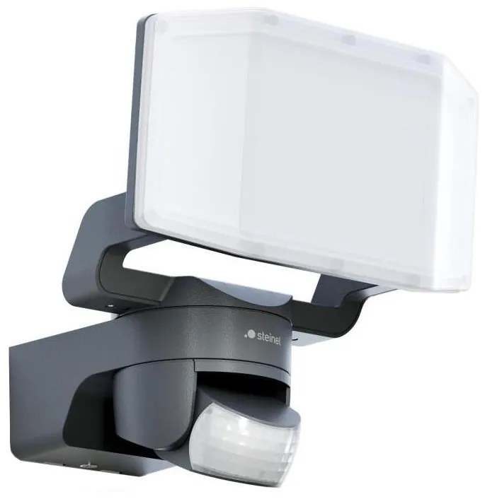 Steinel 090012 - Riflettore LED con sensore LED/14,3W/230V 3000K IP54 antracite