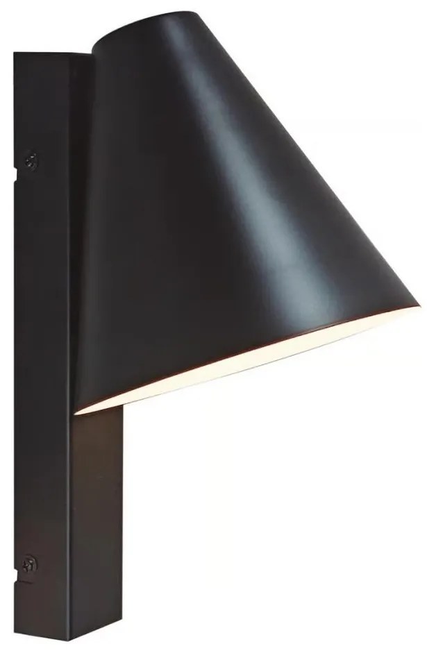 Nordlux - Lampada da parete con porta USB WILMER 1xE14/40W/230V nero