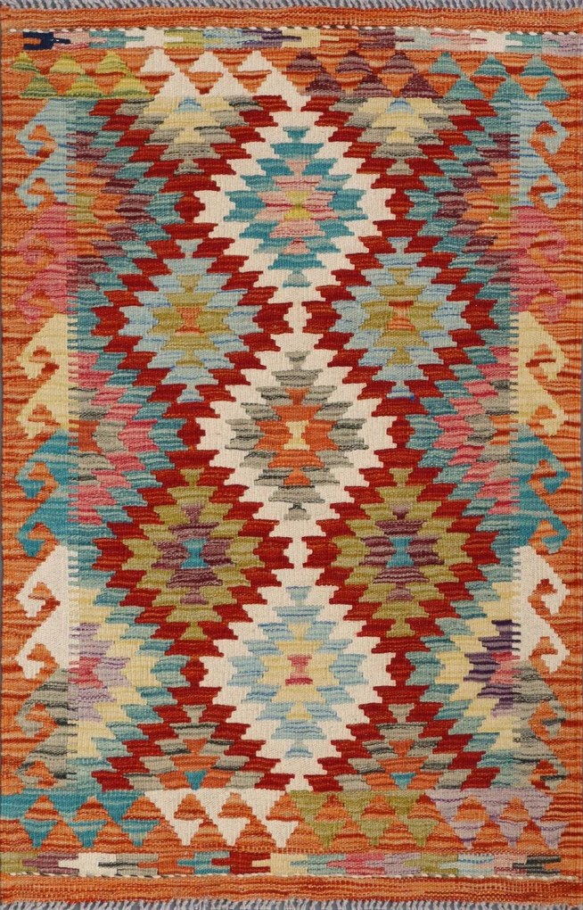 Kilim Tappeto orientale 80 x 120 (Pakistan) Tessuto A Mano