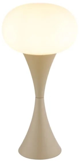 Globo 21027SA - Lampada da tavolo LULA 1xE14/25W/230V beige