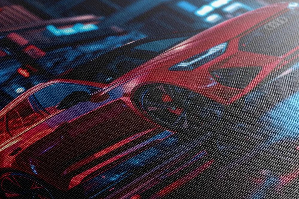 Quadro su tela – Audi rossa - RS6 Legacy Edition