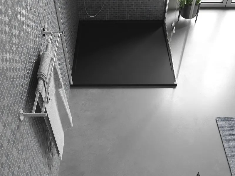 Mexen Amon piatto doccia quadrato SMC 100 x 100 cm, nero - 4F701010