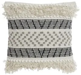 Cuscino DKD Home Decor Nero Beige 45 x 10 x 45 cm Boho