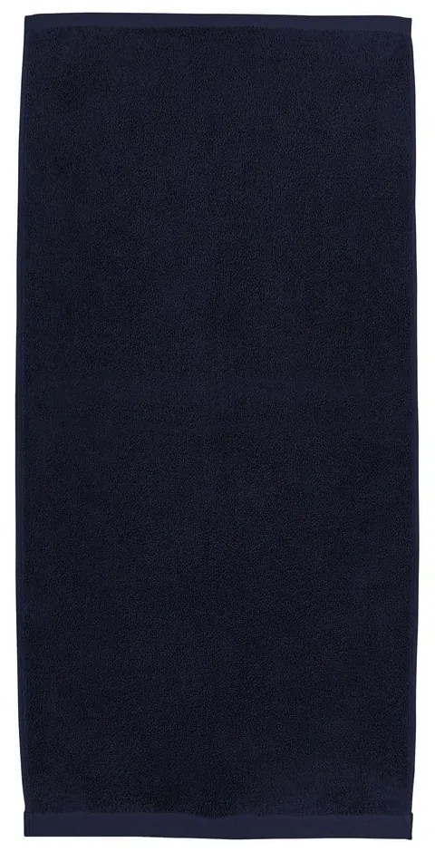 Asciugamano tipo terry blu scuro in cotone 50x100 cm Comfort – Södahl