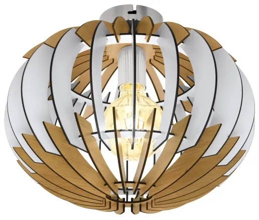 Eglo 32844 - Plafoniera OLMERO 1 1xE27/60W/230V