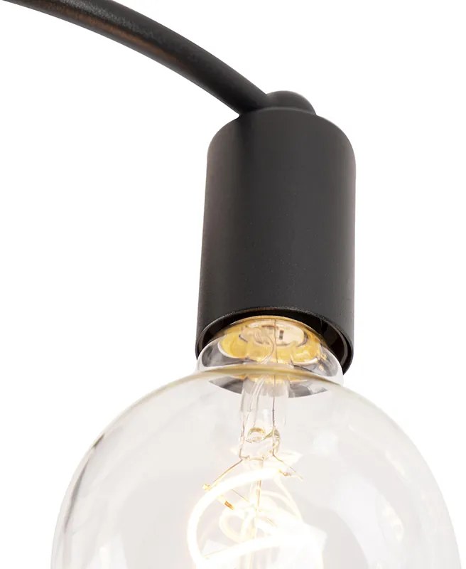 Plafoniera smart nera con 4 WiFi G95 - Facile