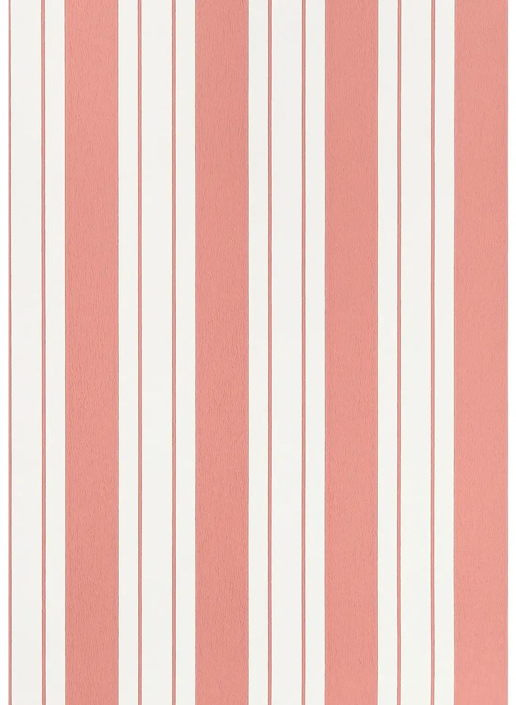 Osborne & Little Carta da parati Ligorio Stripe - Coral