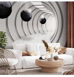 Fotomurale Futuristic Tunnel Premium 200x140