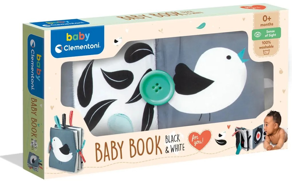 Clemmy baby - Libro di contrasto per bambini