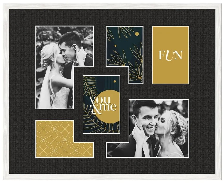 Cornice 42x52 cm Kyoto Black - Styler