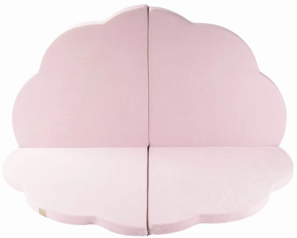 Tappeto da gioco a forma di nuvola in gommapiuma: rosa