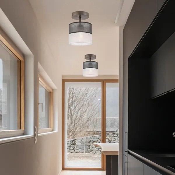 Lampadario a plafone ANDREA 1xE27/60W/230V faggio