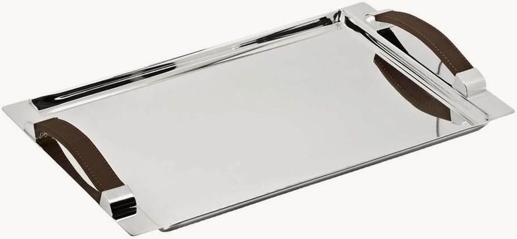 Vassoio decorativo placcato in argento Kairo