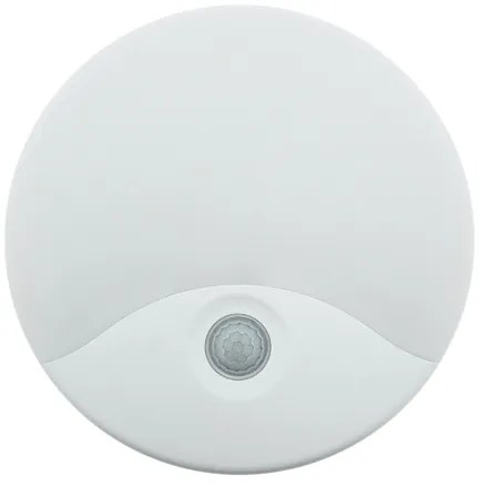 Lampada da parete LED per esterni con sensore di movimento, LED/18W/230V, IP44, bianca