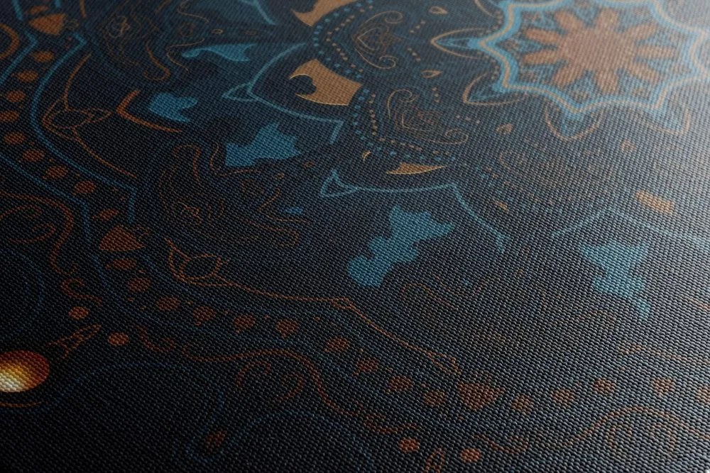 Stampa su tela – Mandala di lusso
