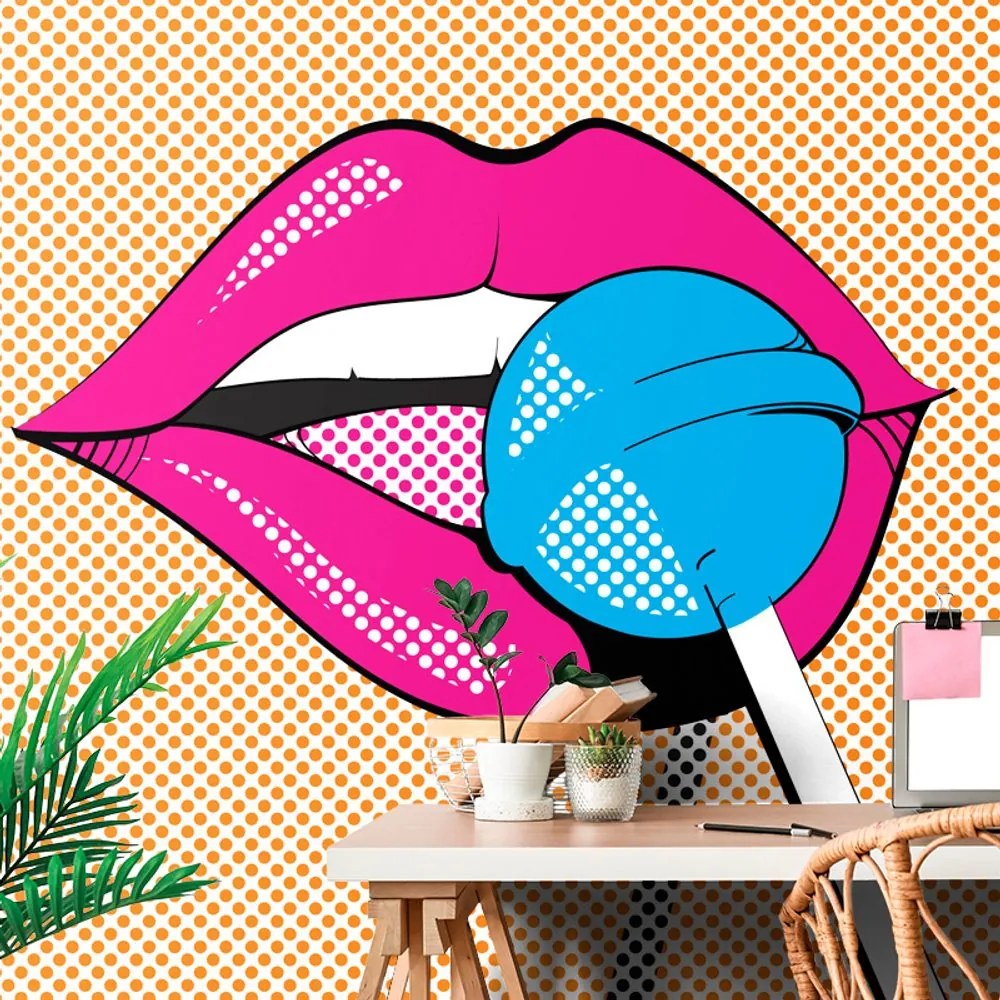 Carta da parati – Lecca-lecca pop art