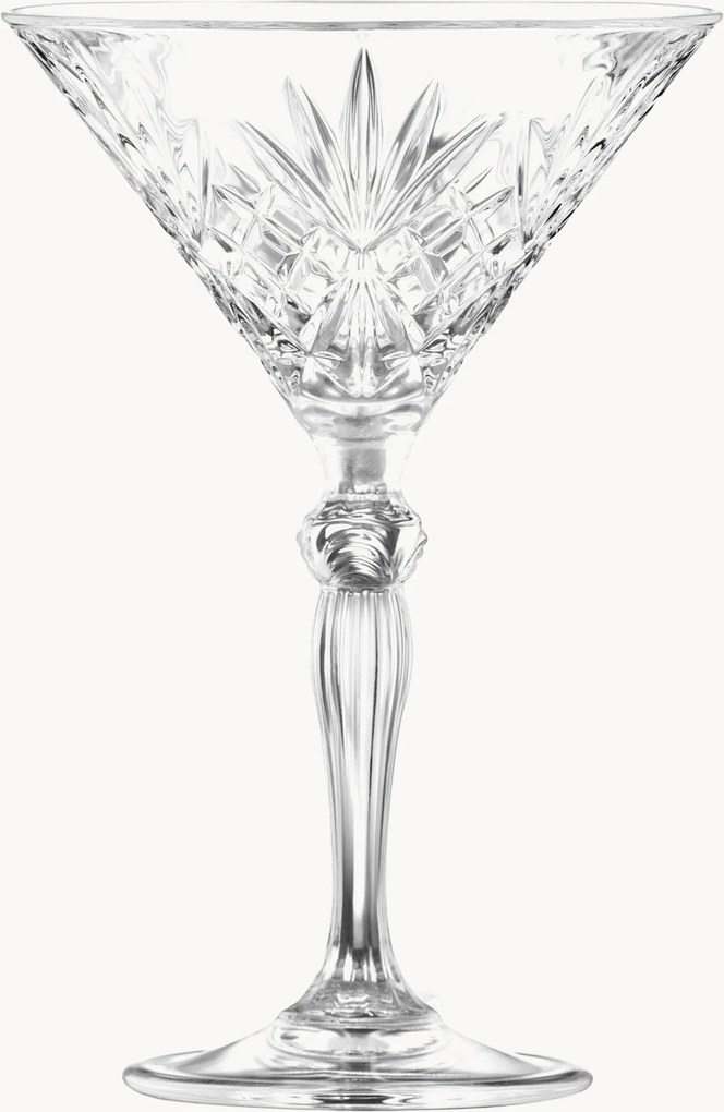 Set di 6 bicchieri da Martini Melodia