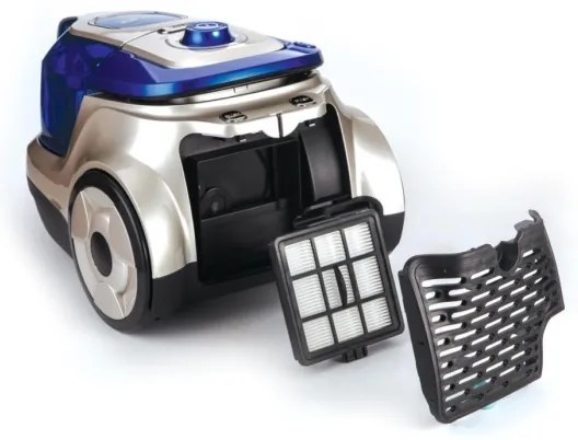 Heinner HVC-V750BL - Aspirapolvere senza sacco 750W/230V blu/argento