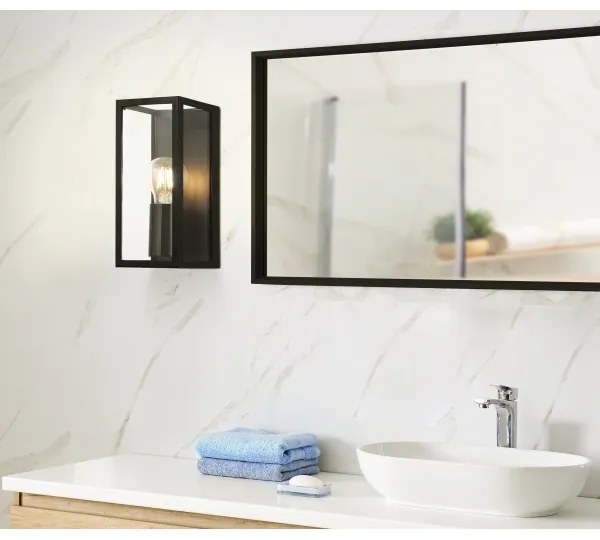 Eglo 99123 - Applique bagno AMEZOLA 1xE27/60W/230V IP44