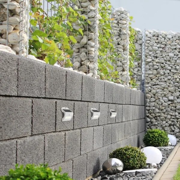 Rabalux - Lampada da parete solare LED con sensore IP44