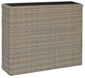 Vaso Home ESPRIT polipropilene Rattan 83 x 22 x 65 cm