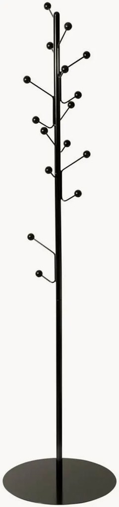 Appendiabiti da terra con ganci in legno Bill